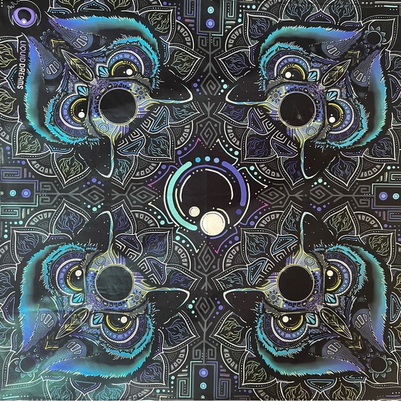 Liquid Dreams Festival Owl Bandana / Mask - Picture 2 of 3